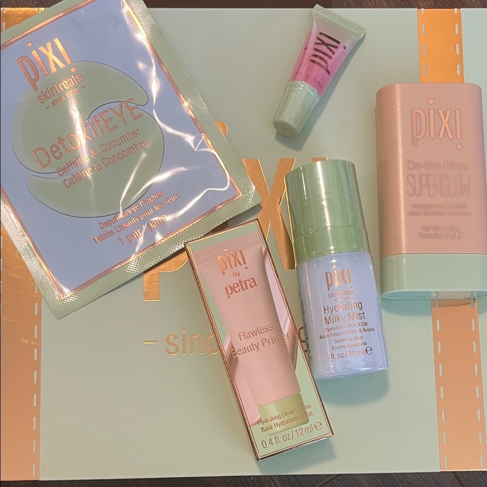 NEW Pixi Beauty Skincare & Makeup Set | Superglow, Primer, Milky Mist & More